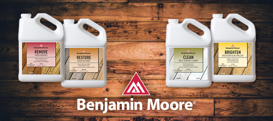 Benjamin Moore exterior stains